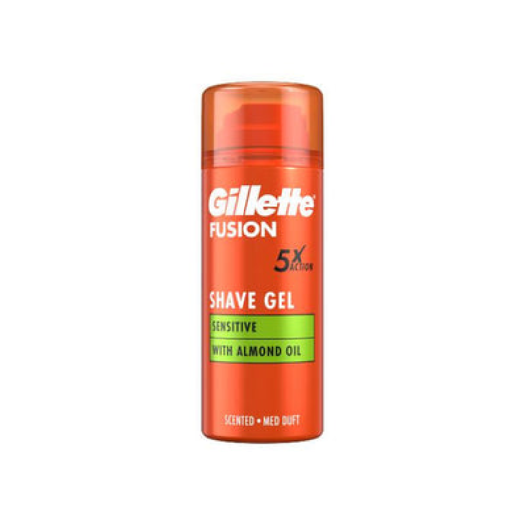 GILLETTE FUSION 5 SENSITIVE+COOLING GEL 200ML